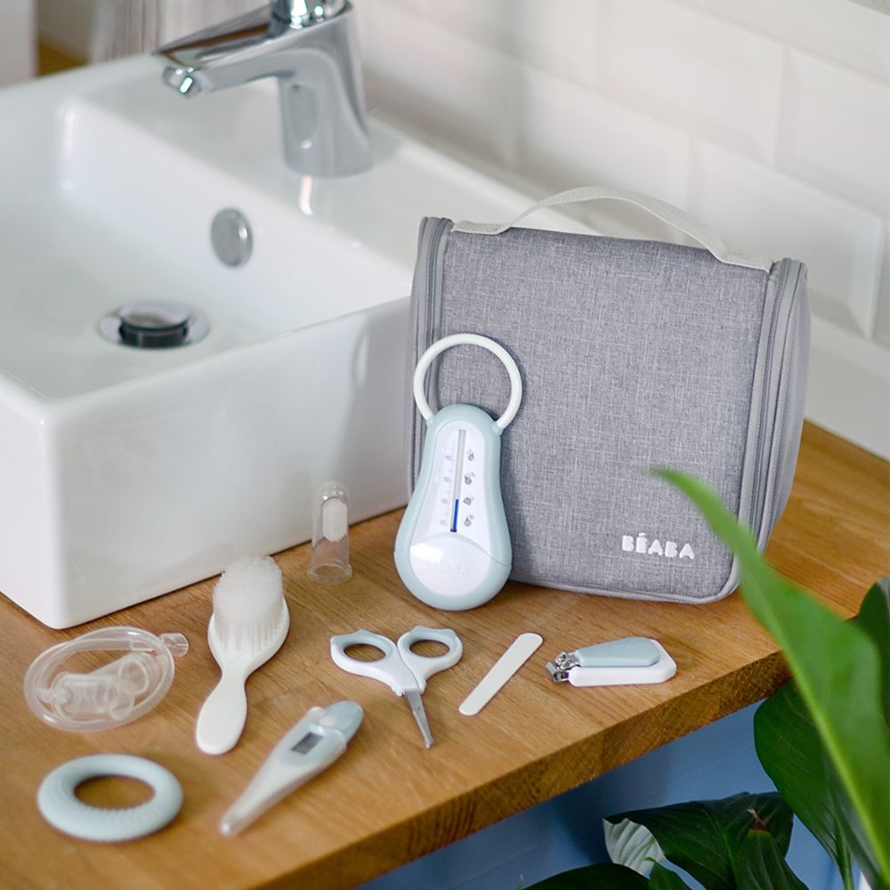 Trousse de toilette green blue (9 accessoires) (Béaba) - Image 3