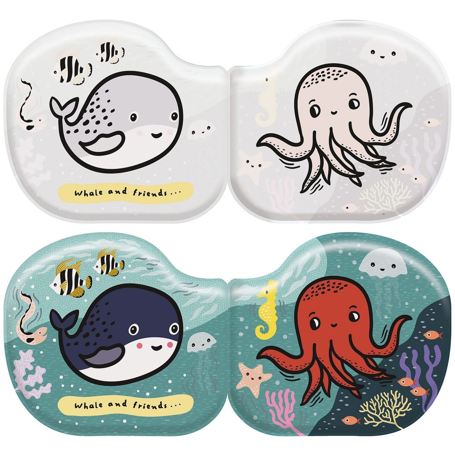 Livre de bain Whale and Friends (Wee Gallery) - Image 3