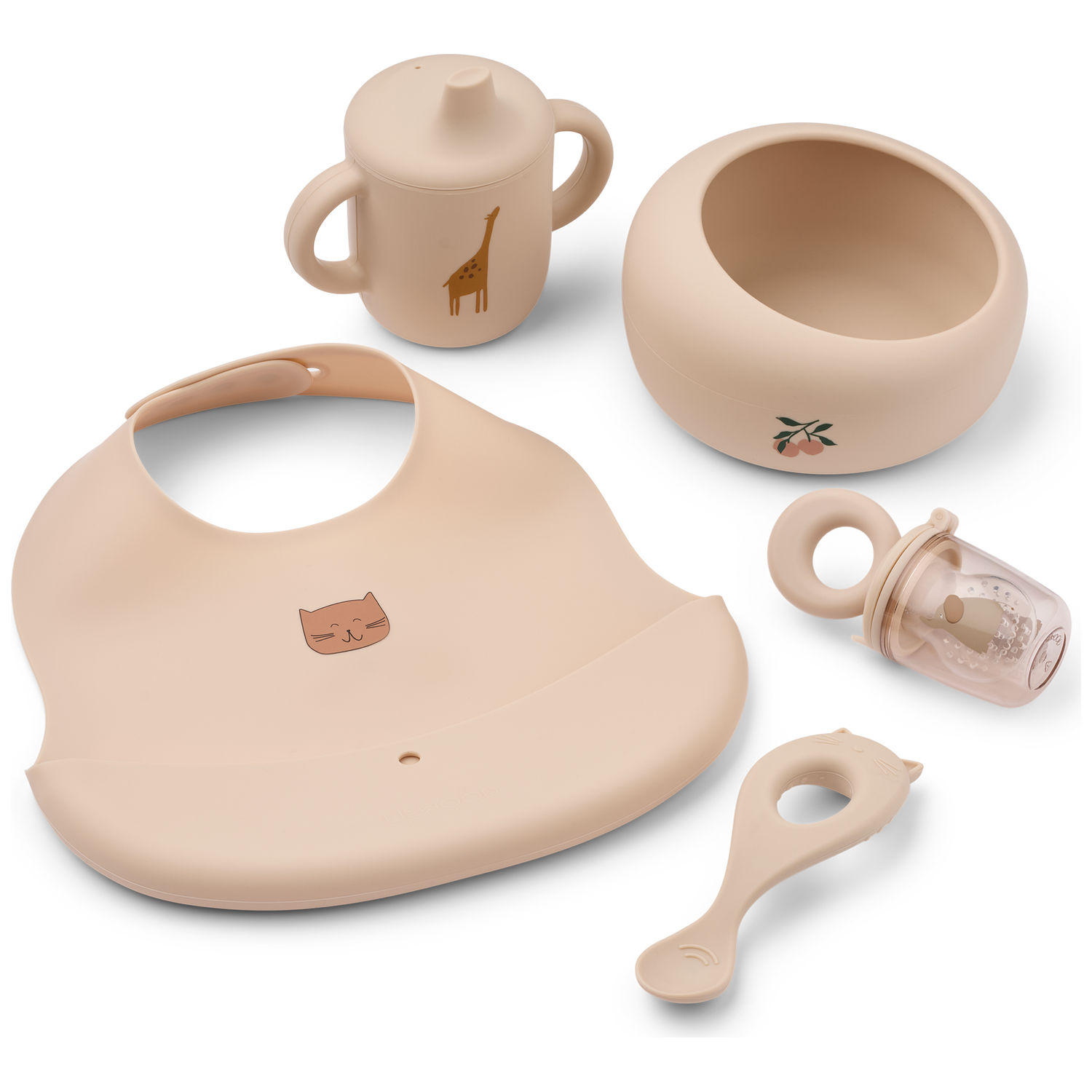 Coffret repas Mileah Apple Blossom (5 pièces) (Liewood) - Couverture