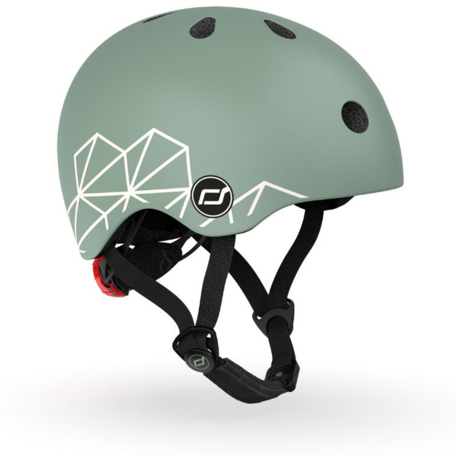 Scoot and ride - Casque Green Lines XXS (45-51 cm)