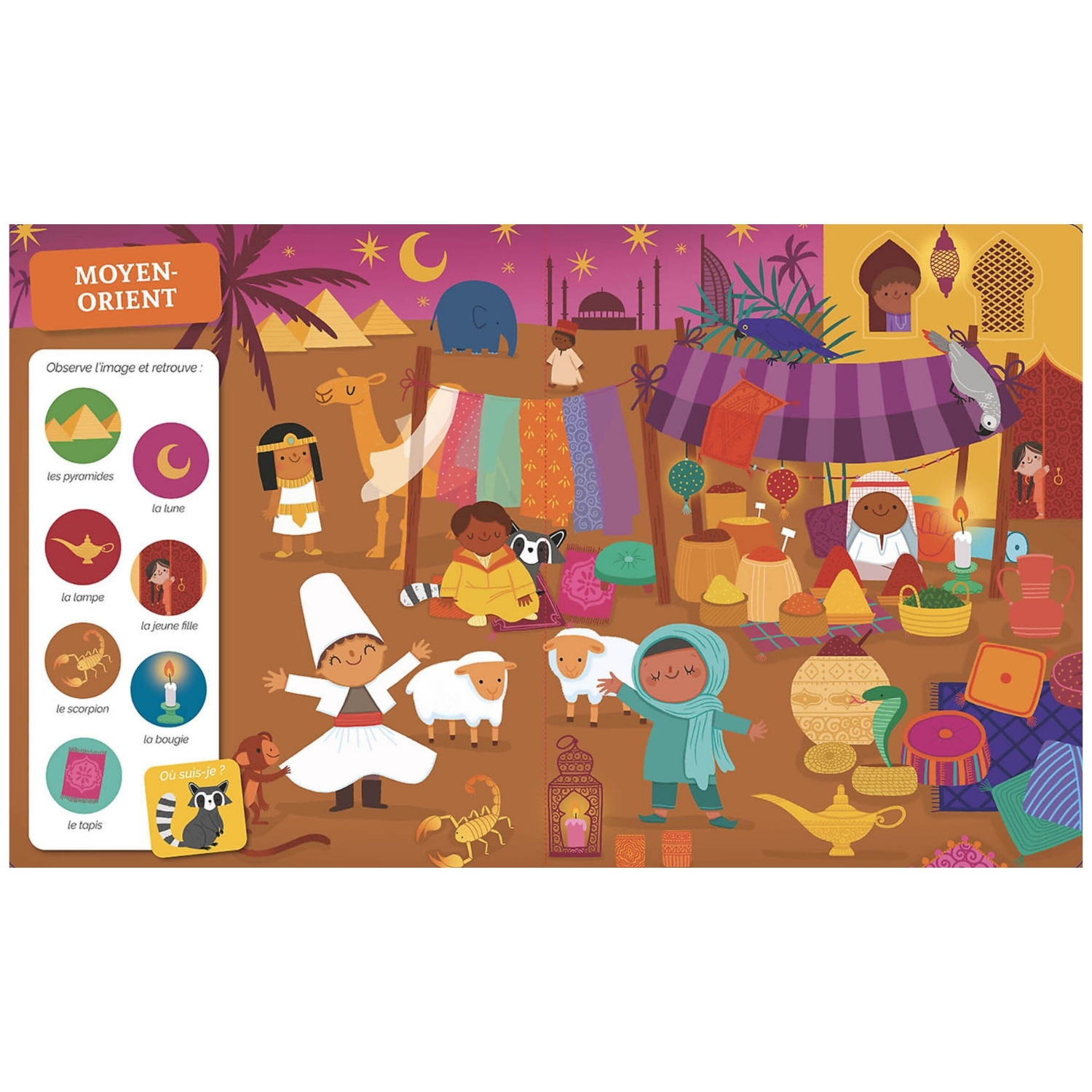 Livre Cherche et trouve des tout-petits Autour du monde (Auzou Editions) - Image 2