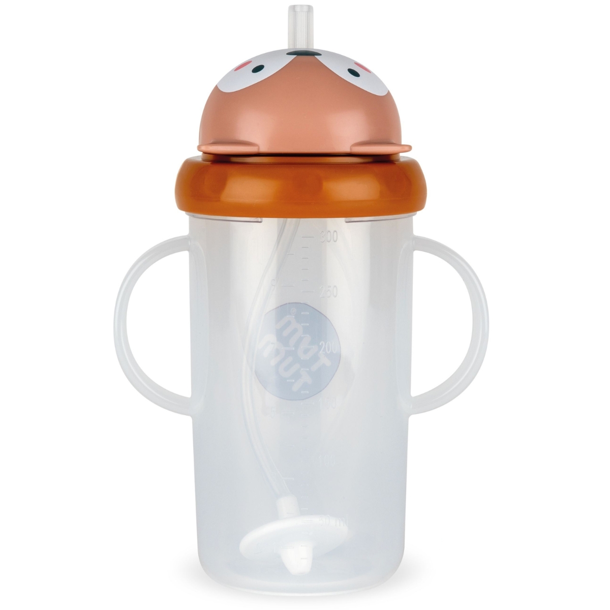 Tasse antifuite avec paille lestée Renard (300 ml) (Tum Tum) - Image 3