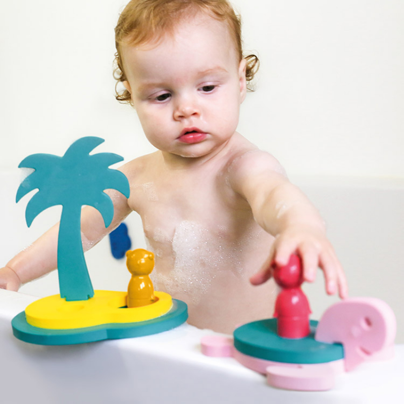 Puzzle de bain 3D L'île au trésor (Quut) - Image 4