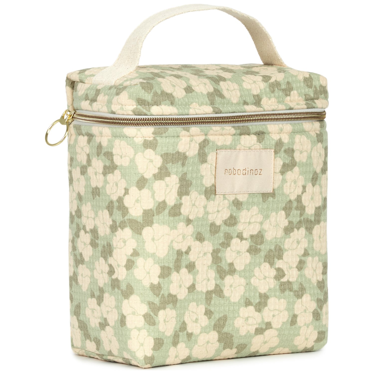 Nobodinoz - Sac isotherme pour biberon et déjeuner Concerto Opera Green sakura (4 L)