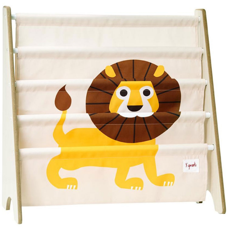 3 sprouts - Bibliothèque en tissu Lion