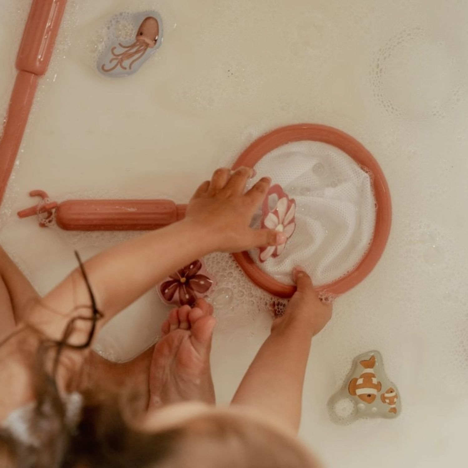 Jeu de bain pêche à la ligne Rose (Little Dutch) - Image 1