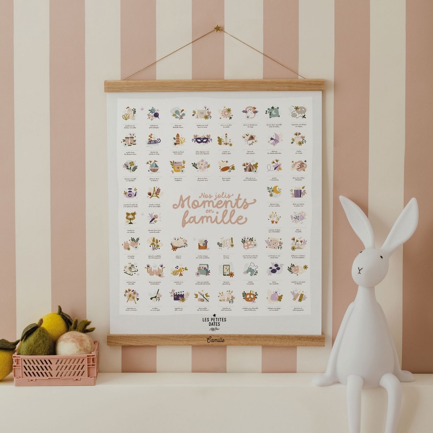 Affiche Nos jolis moments en famille (Les Petites Dates) - Image 1