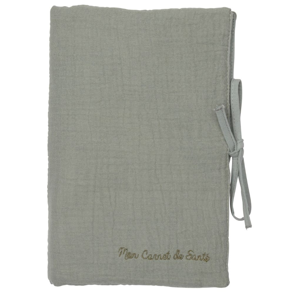Bb&Co - Protège carnet de santé Mix & Match vert de gris
