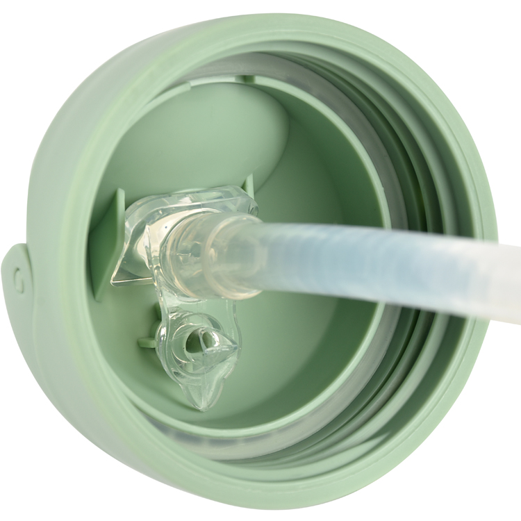 Gourde à paille vert sauge (300 ml) (Béaba) - Image 7