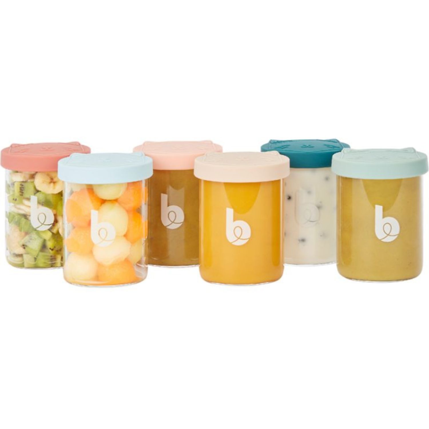 Lot de 6 pots de conservation Isy Bowls (250 ml) (Babymoov) - Couverture