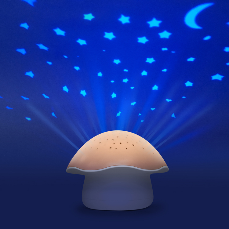 Projecteur d'étoiles Champignon rose (Pabobo) - Image 5