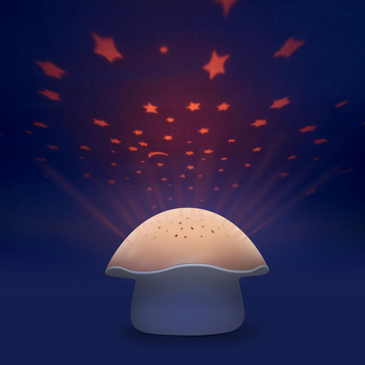 Projecteur d'étoiles Champignon rose (Pabobo) - Image 6