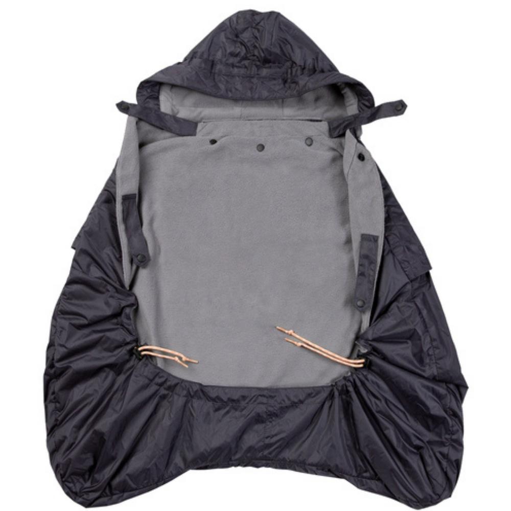 Imperméable Cocon hiver gris charbon pour porte-bébé (Ergobaby) - Image 4