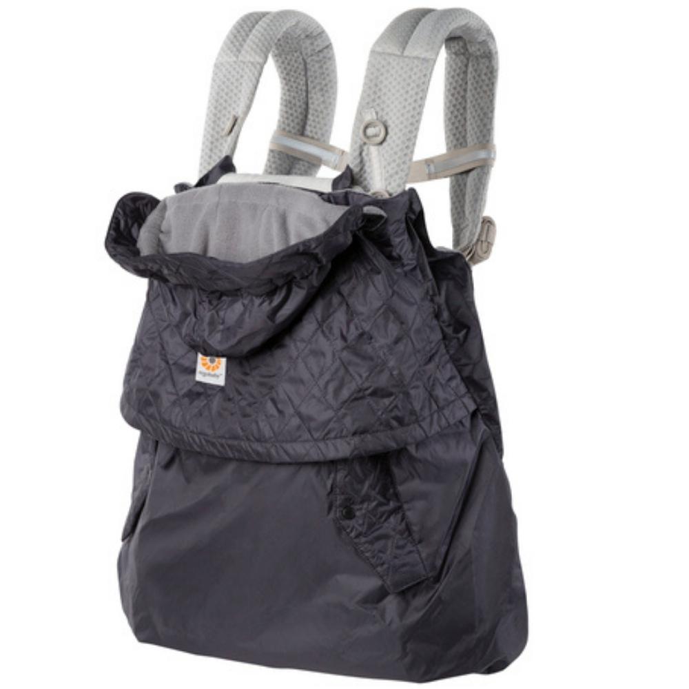 Imperméable Cocon hiver gris charbon pour porte-bébé (Ergobaby) - Image 5