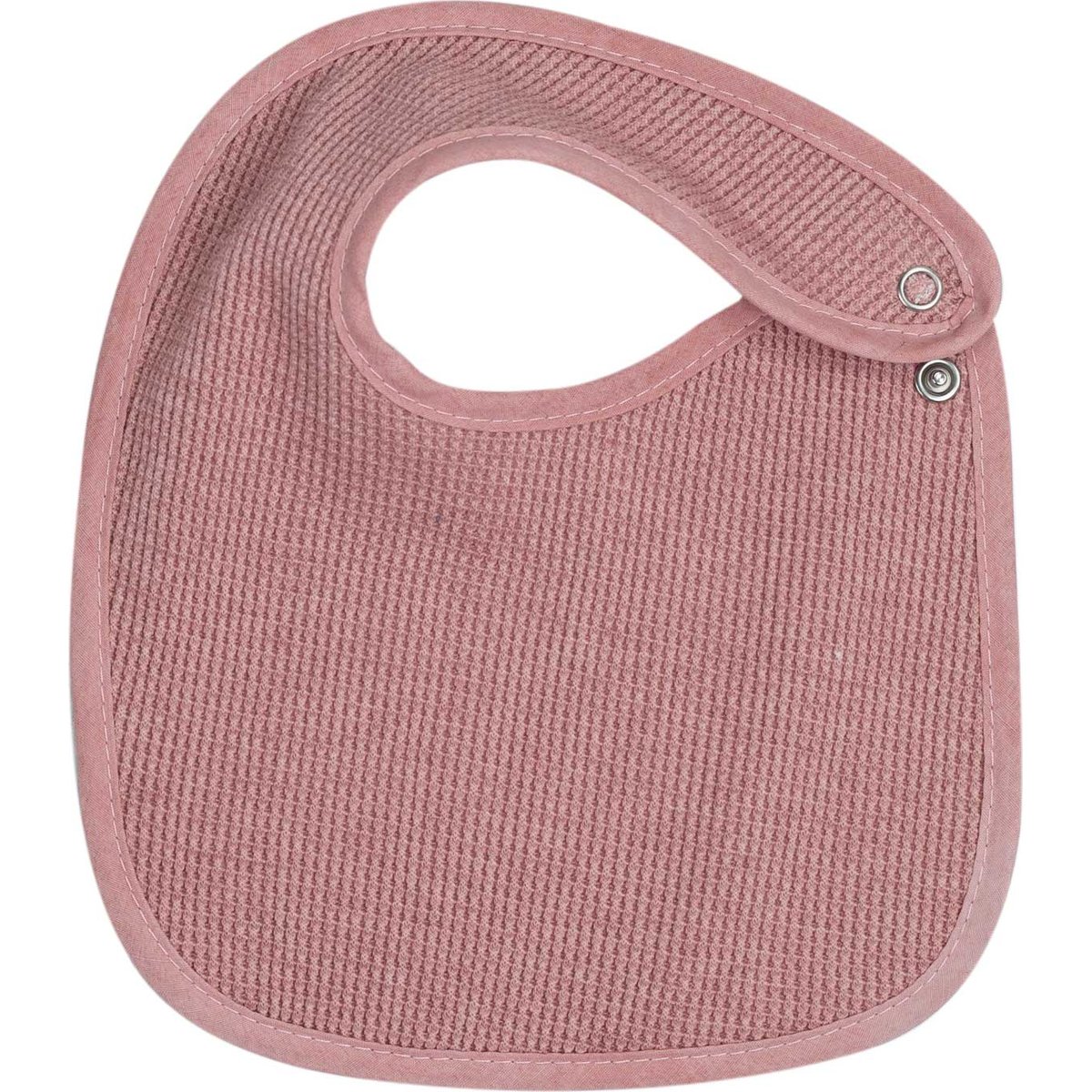 Lot de 6 bavoirs de naissance Nid d'abeille Rose (Trois Kilos Sept) - Image 3