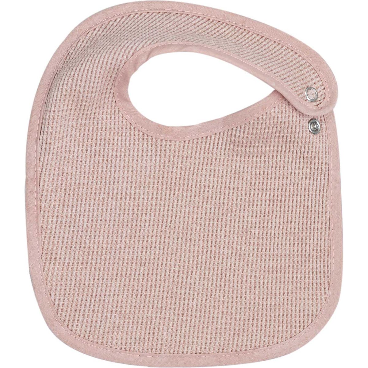Lot de 6 bavoirs de naissance Nid d'abeille Rose (Trois Kilos Sept) - Image 4