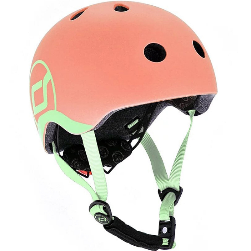 Scoot And Ride - Casque pour porteur évolutif Highwaykick pêche (1-3 ans)