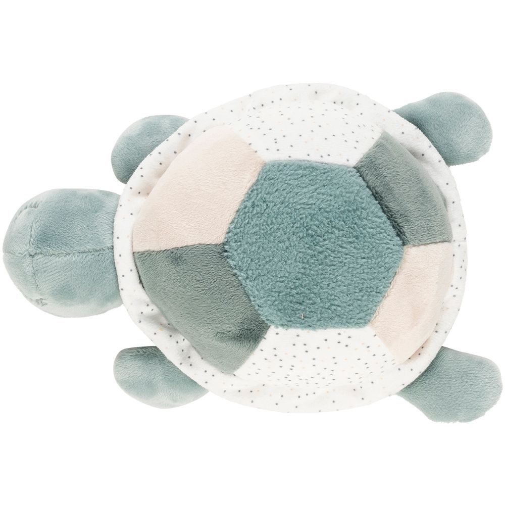 Peluche d'activités Lapidou Tortue verte (20 cm) (Nattou) - Image 1