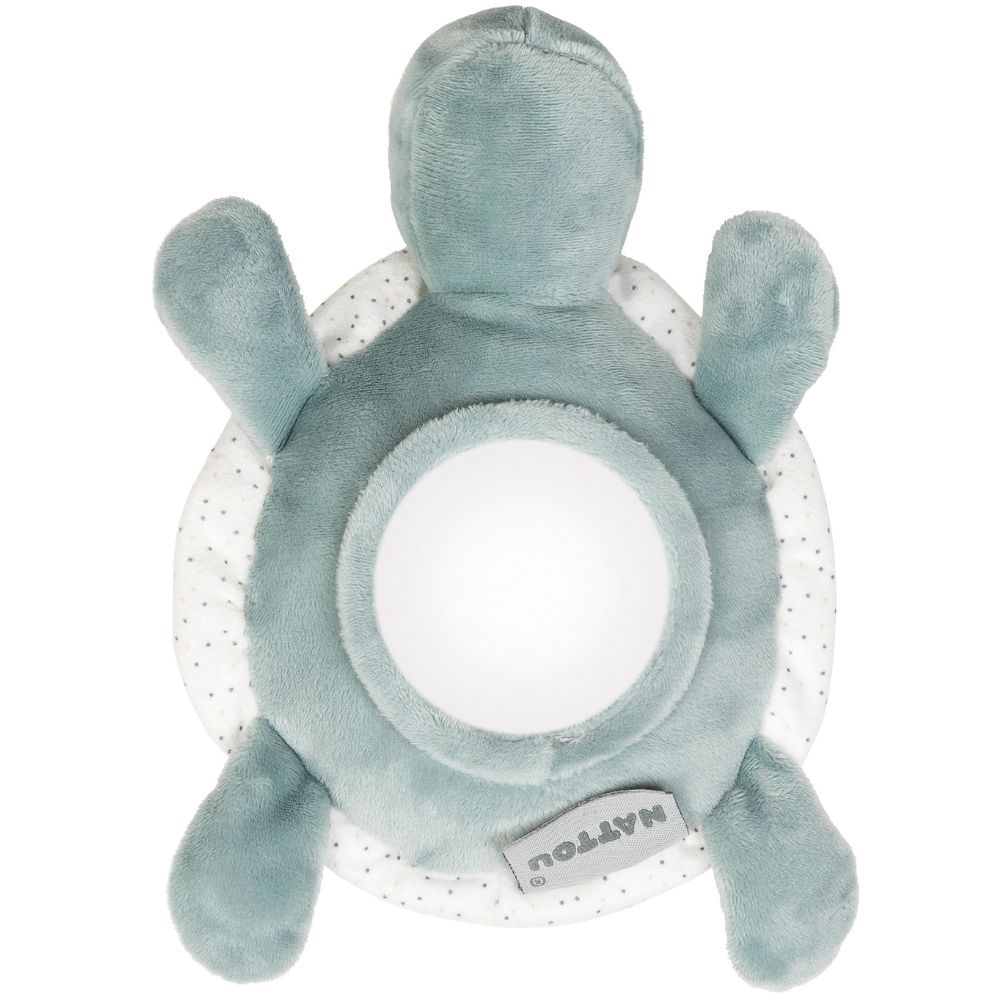 Peluche d'activités Lapidou Tortue verte (20 cm) (Nattou) - Image 4