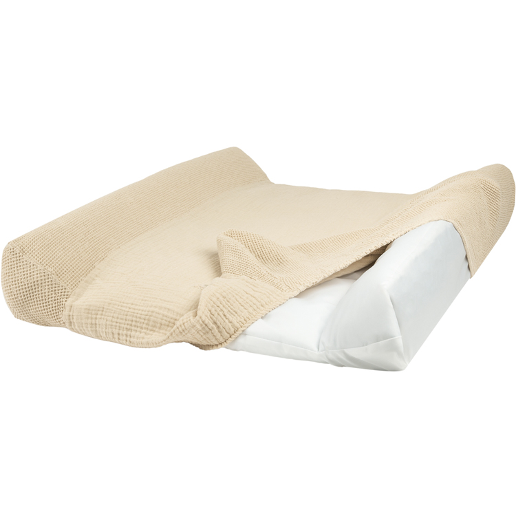 Housse de matelas à langer en coton bio Wabi sabi Ginger (50 x 70 cm) (Nobodinoz) - Image 5