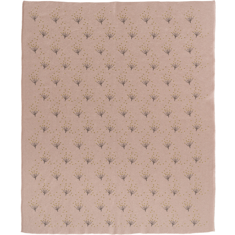 Couverture bébé en coton bio Dandelion (80 x 100 cm) (Fresk) - Image 1
