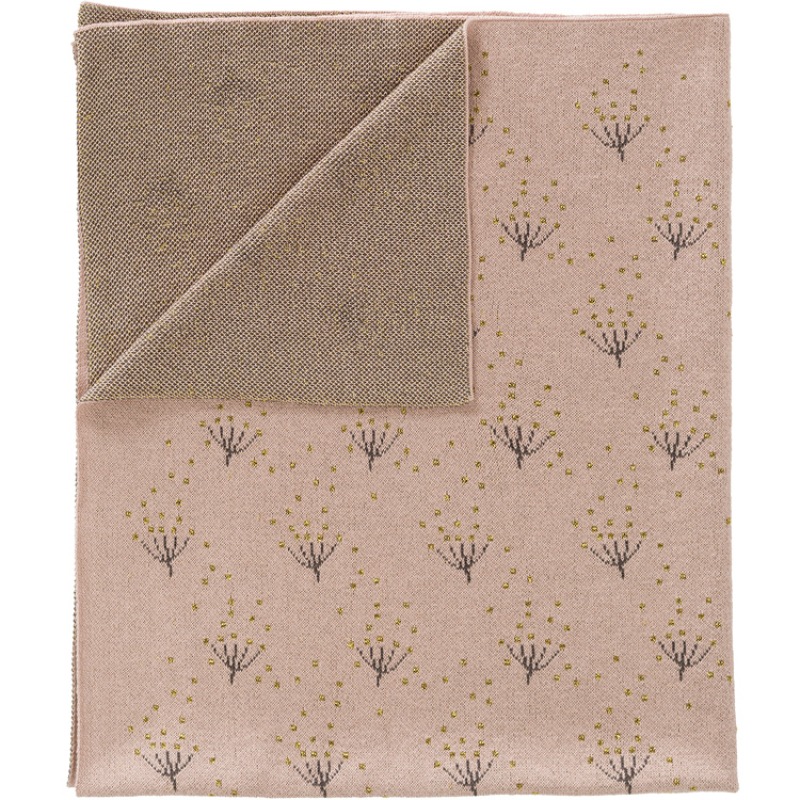 Couverture bébé en coton bio Dandelion (80 x 100 cm) (Fresk) - Image 2