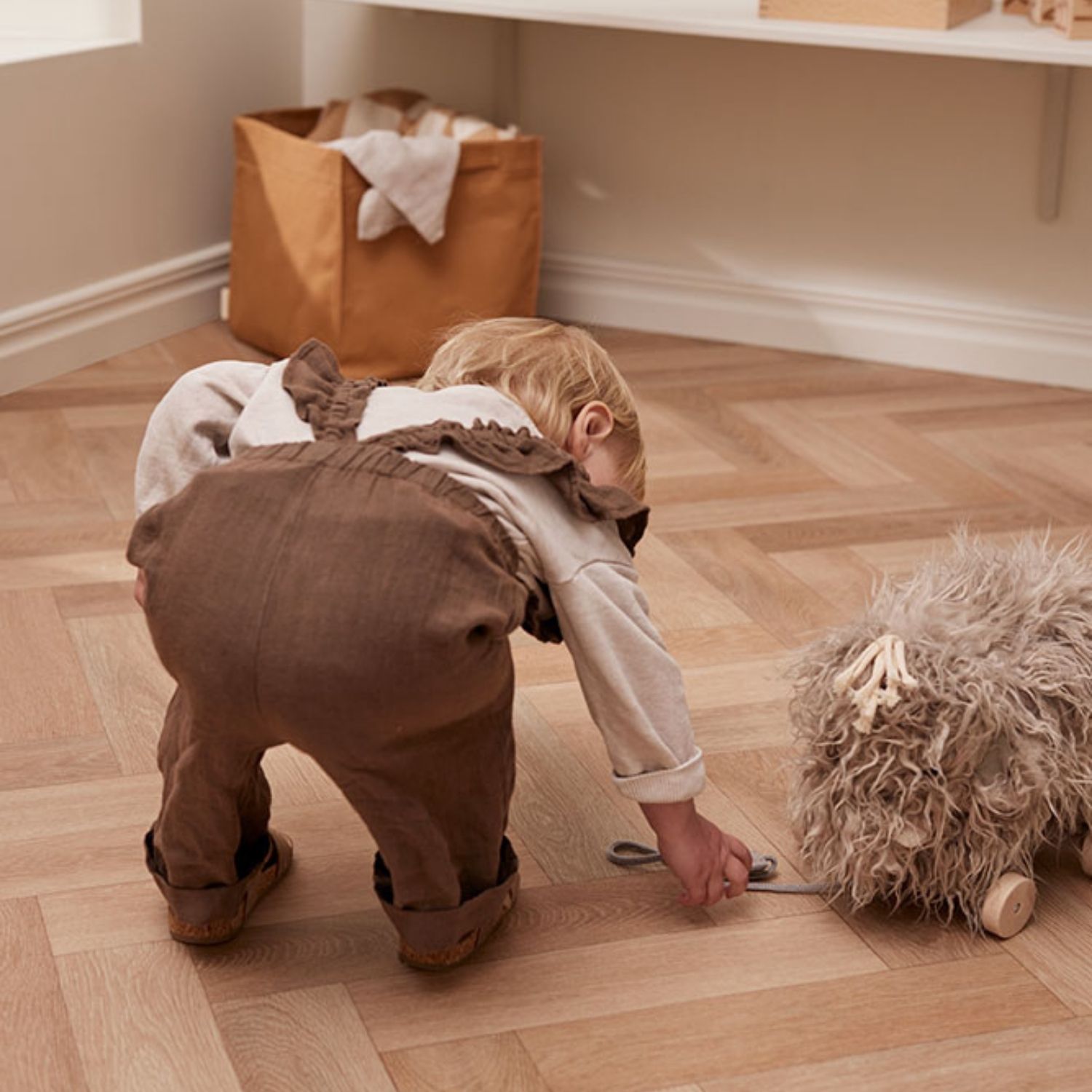 Jouet à tirer en bois Mammouth Neo (Kid's Concept) - Image 5