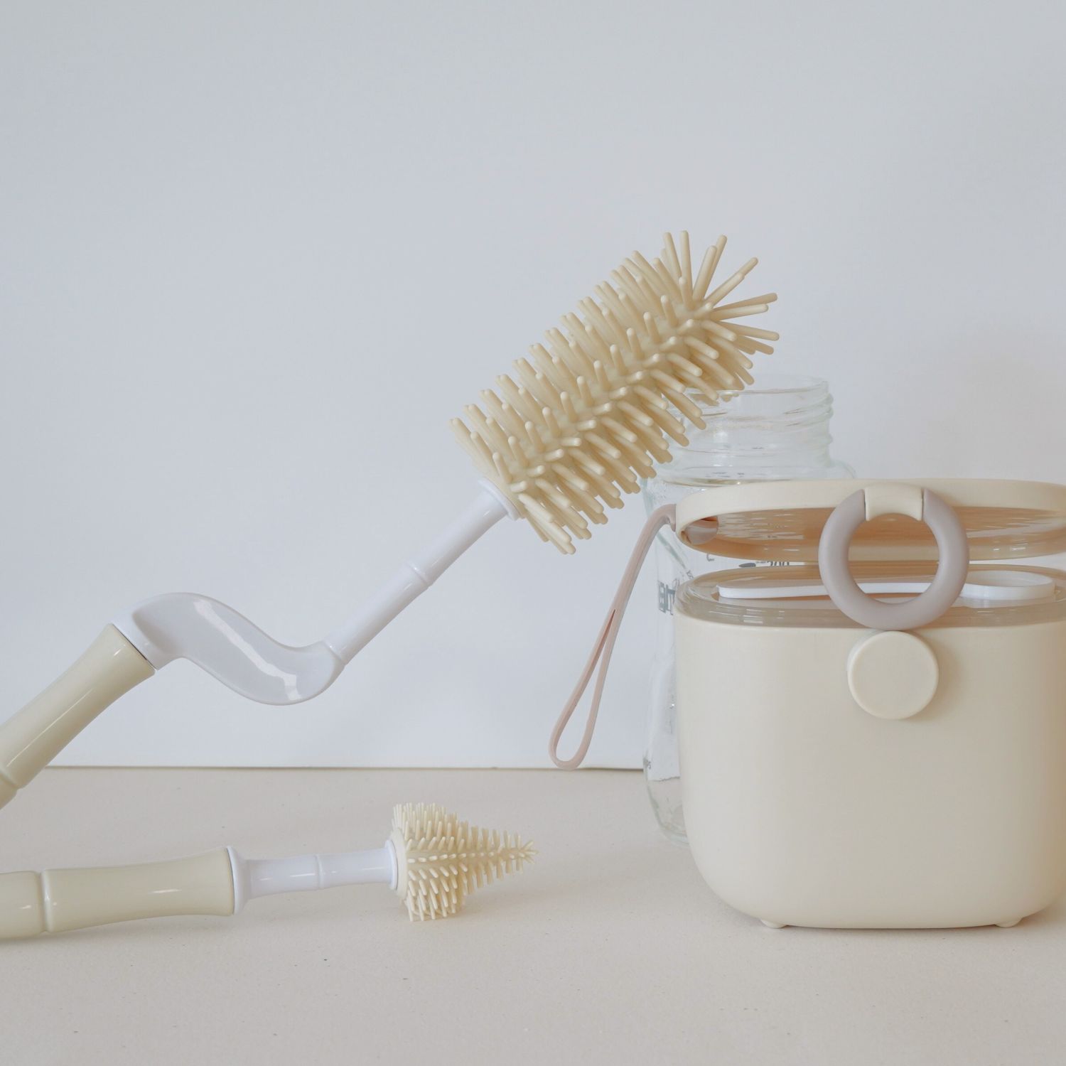 Goupillon avec rince tétine Dune (Bo Jungle) - Image 2