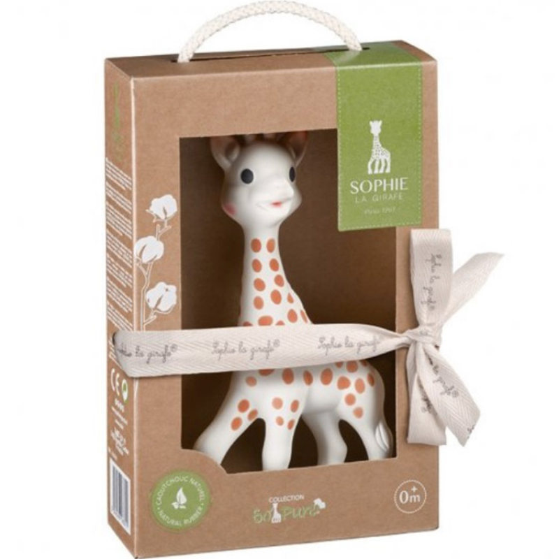 Sophie la girafe en caoutchouc naturel So'pure (18 cm) (Sophie la girafe) - Image 6