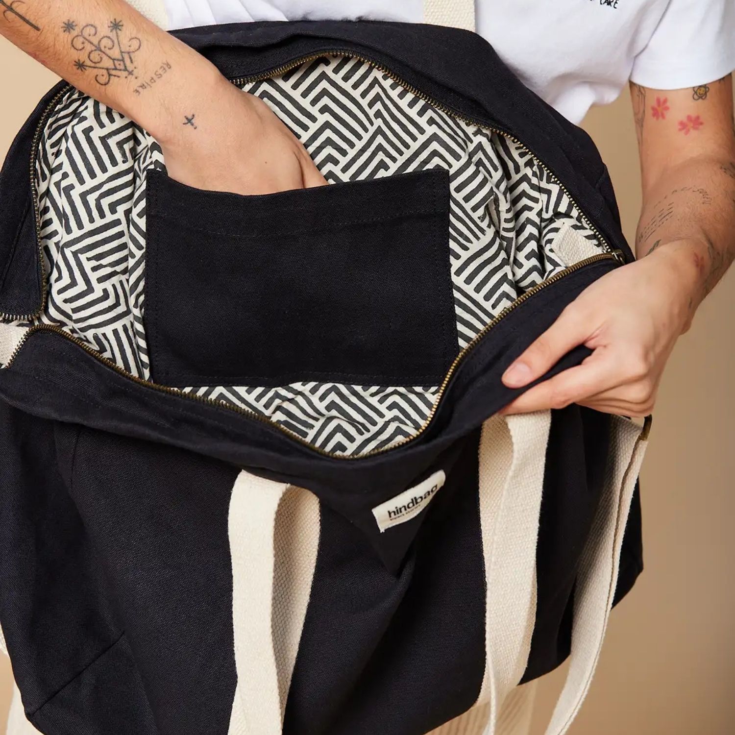 Sac week-end Jean Noir (Hindbag) - Image 6
