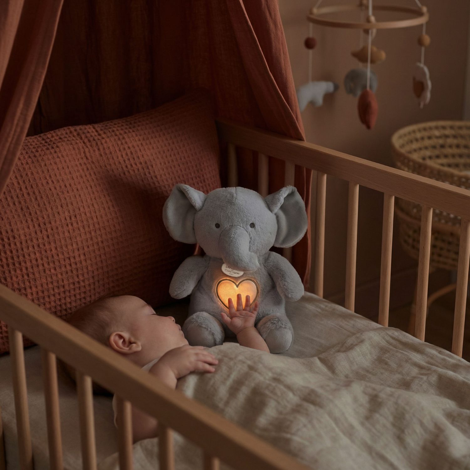 Peluche Respi'rêves Eléphant (28 cm)