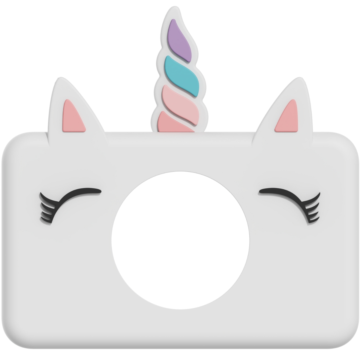 Coque en silicone pour appareil photo Zoo Friends Unicorn