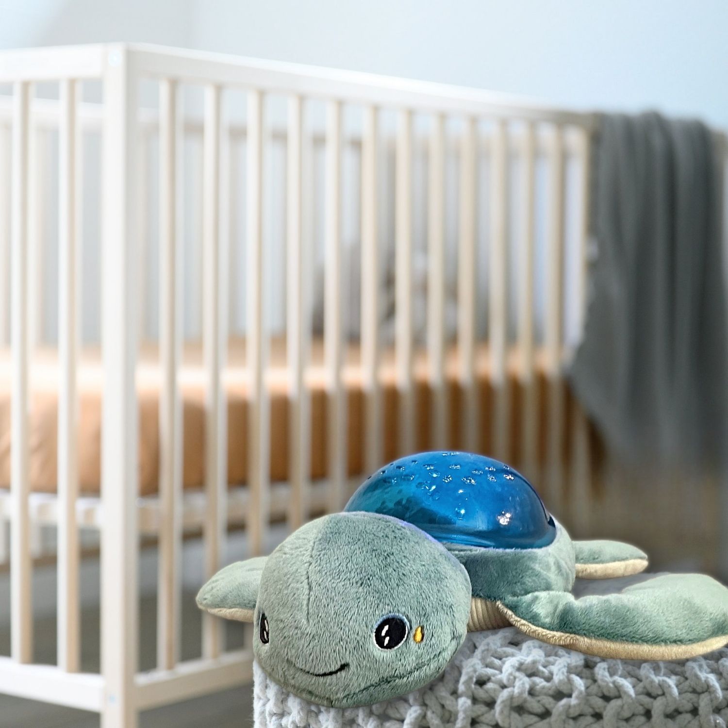 Veilleuse peluche bruits blancs Aqua dream tortue rechargeable (Pabobo) - Image 3