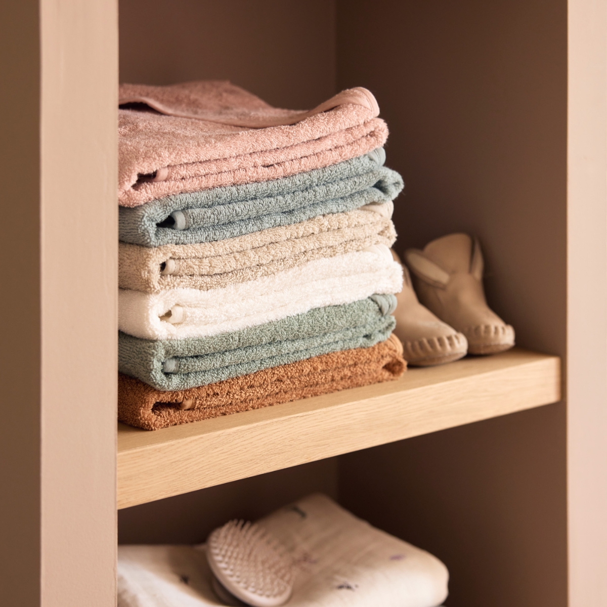 Cape de bain Wild Rose (100 x 100 cm) (Jollein) - Image 2
