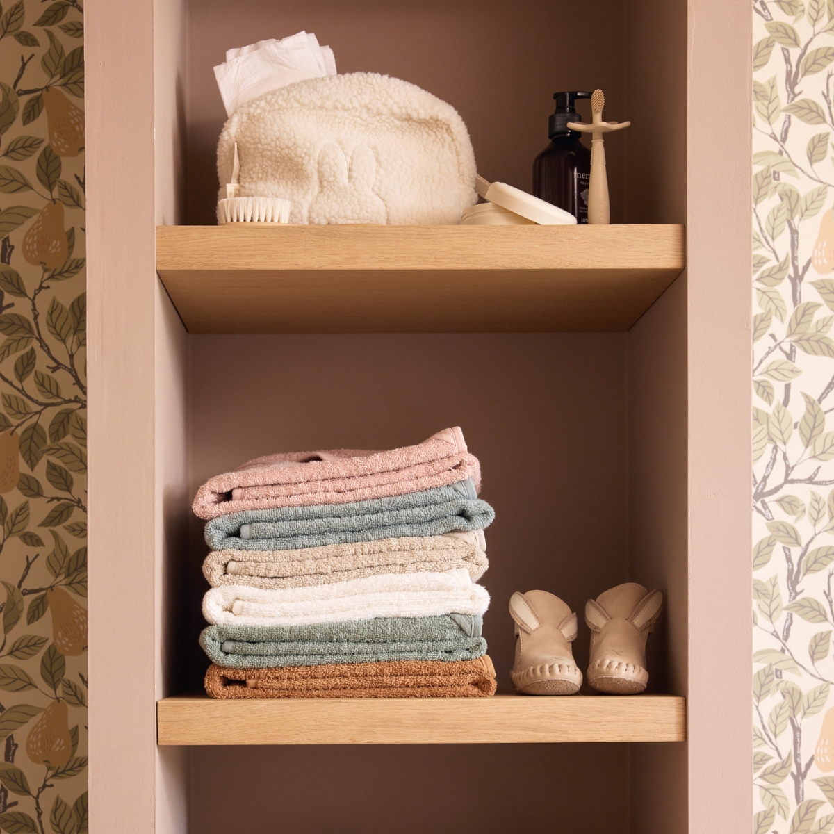 Cape de bain Wild Rose (100 x 100 cm) (Jollein) - Image 4