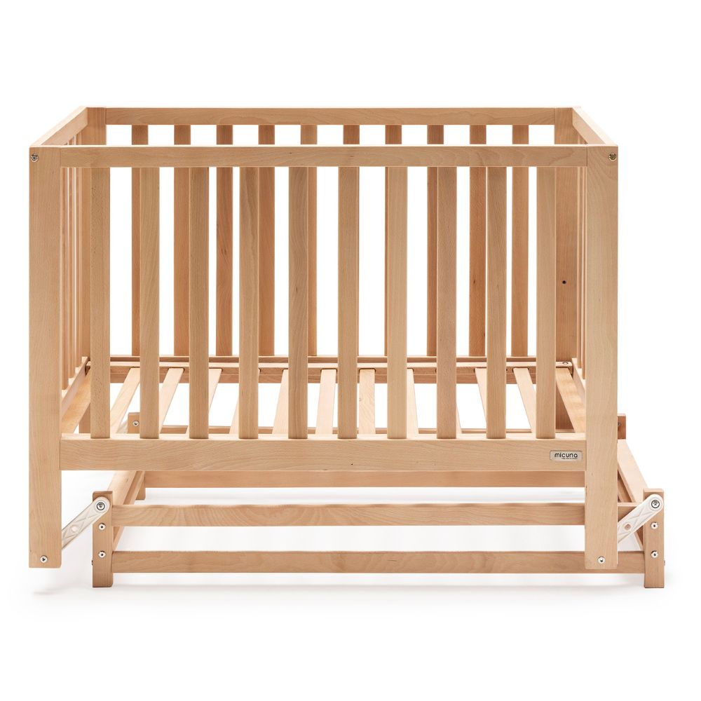 Lit bébé Annie avec système de bercement intégré (120 x 60 cm) (Micuna) - Image 2