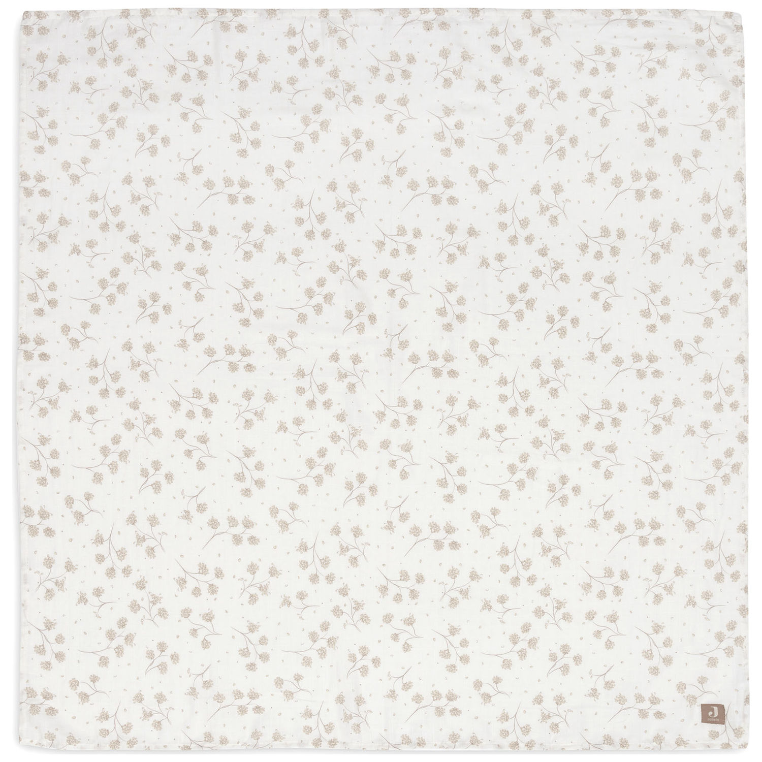 Lot de 2 maxi-langes en coton Leafy Dreams (115 x 115 cm) (Jollein) - Image 5