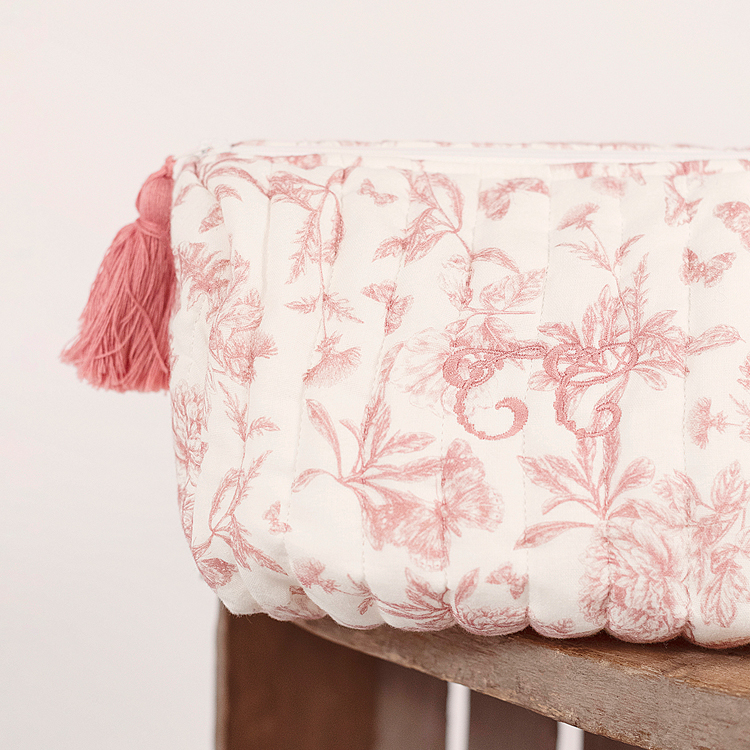 Trousse de toilette Toile de Jouy (Tartine et Chocolat) - Image 2