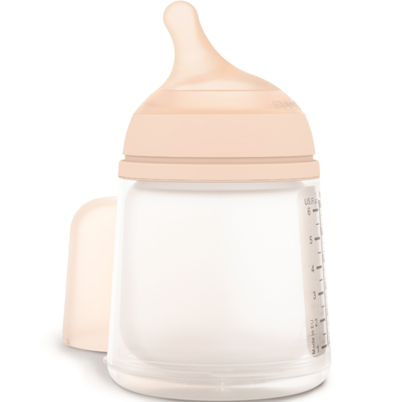 Coffret biberon spécial allaitement Zerø.Zerø et accessoires (180 ml)