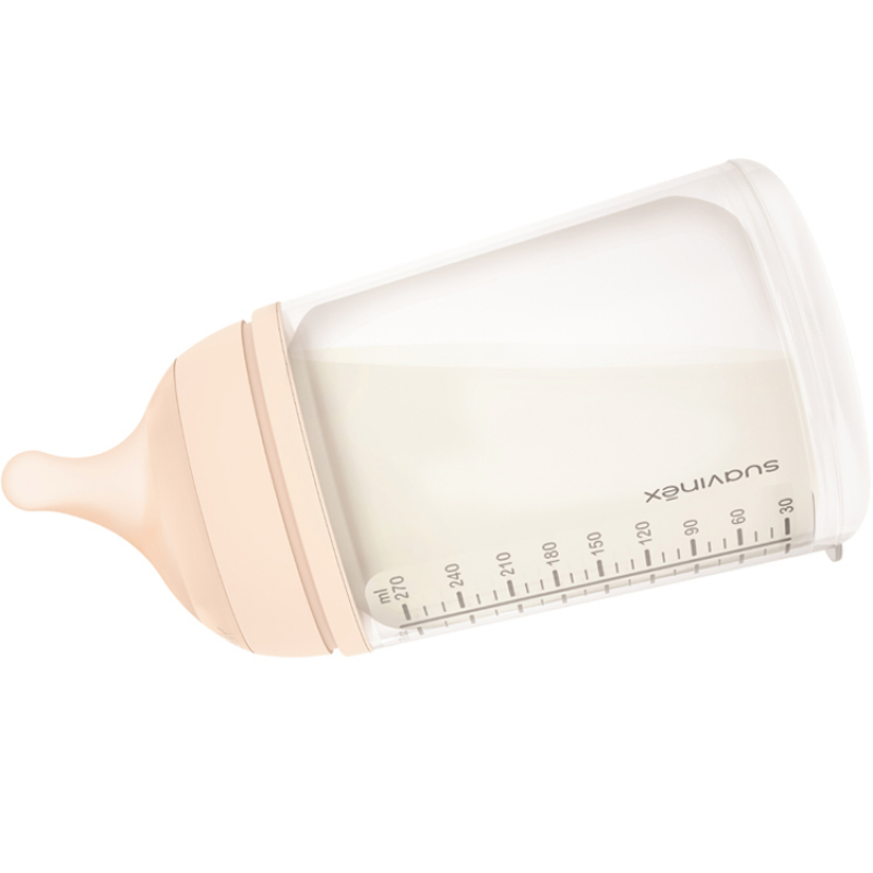 Coffret biberon spécial allaitement Zerø.Zerø et accessoires (180 ml) (Suavinex) - Image 2