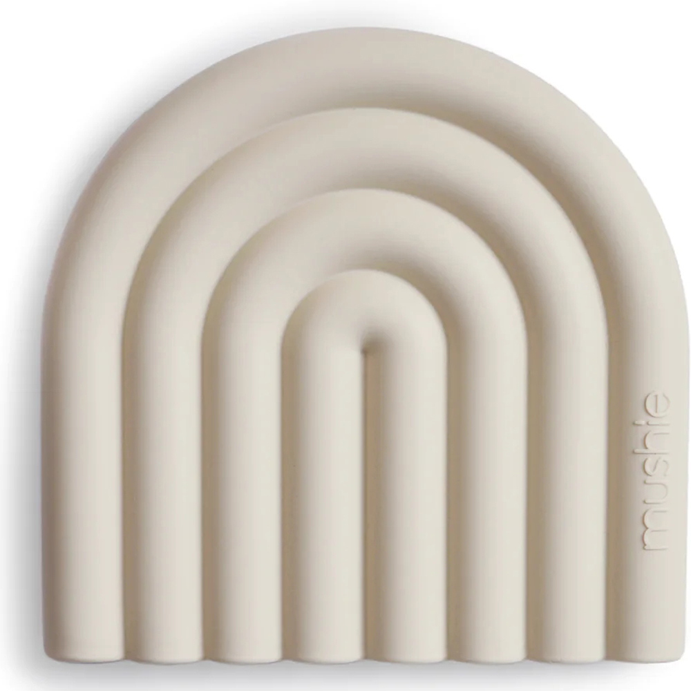 Jouet de dentition Rainbow Shifting Sand (Mushie) - Image 1