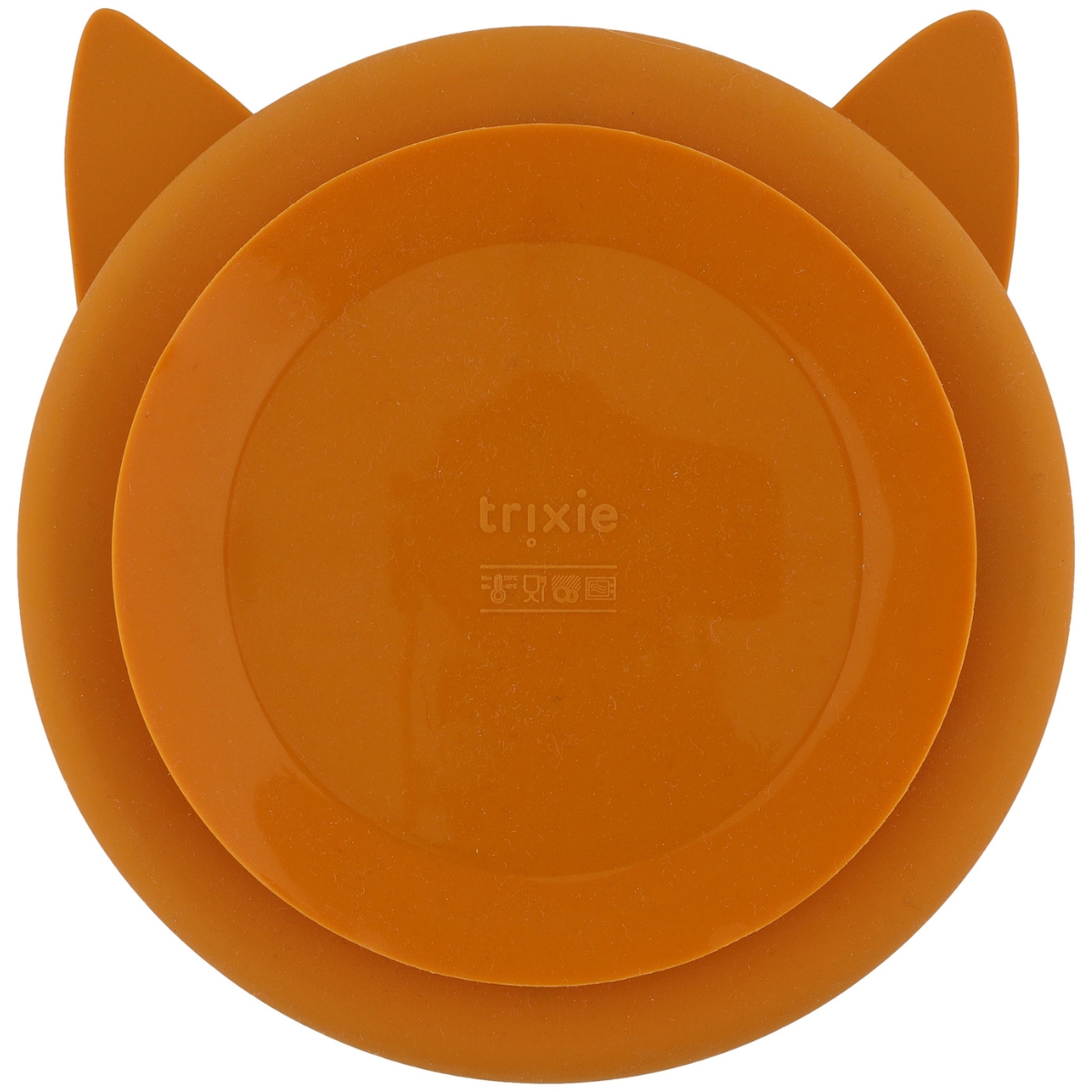 Assiette à compartiments en silicone Mr. Fox (Trixie) - Image 3