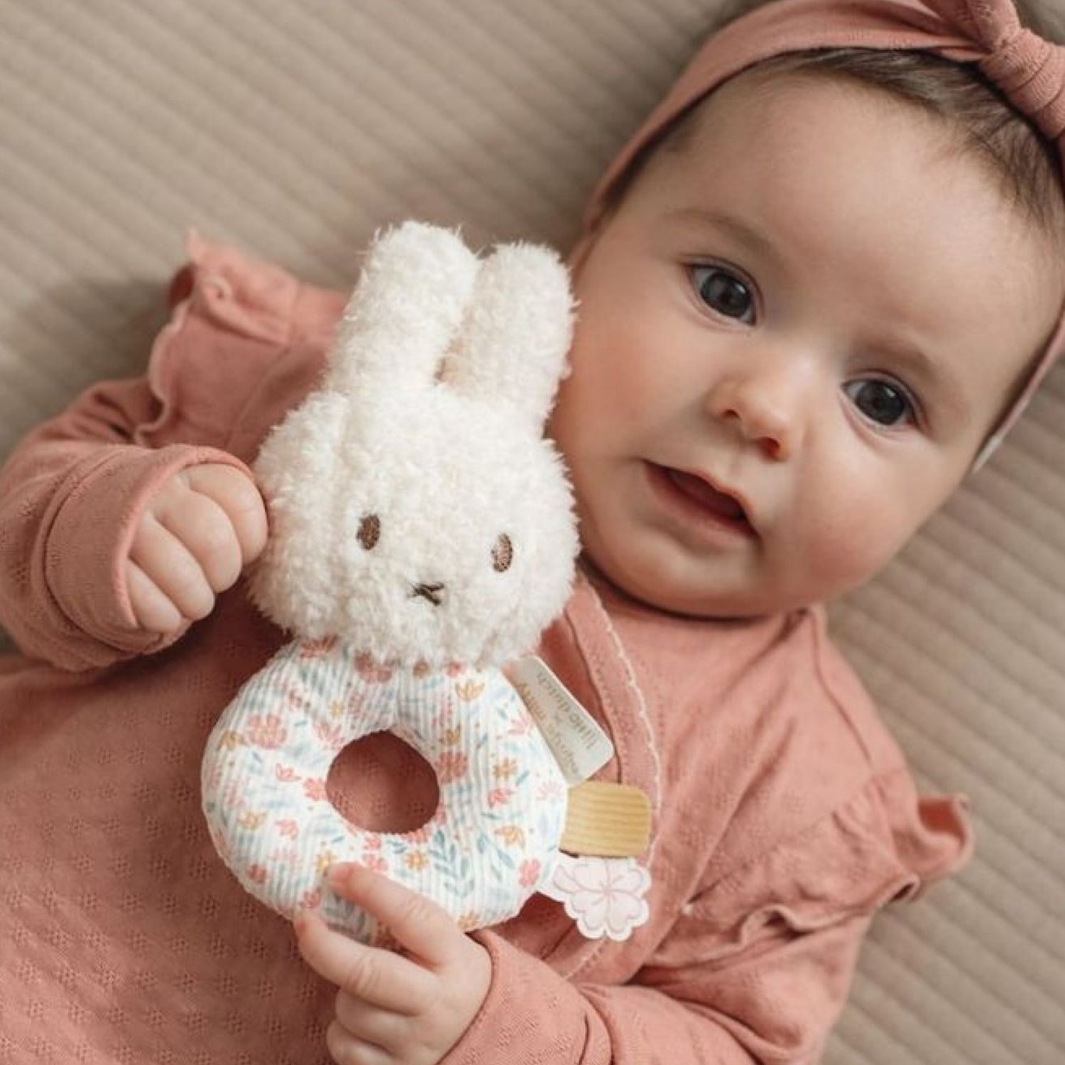 Hochet Miffy Lucky Blossom (Little Dutch) - Image 1