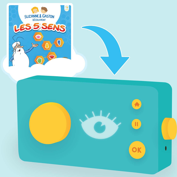 10 histoires interactives les 5 sens (3 ans et +) (Lunii) - Image 2