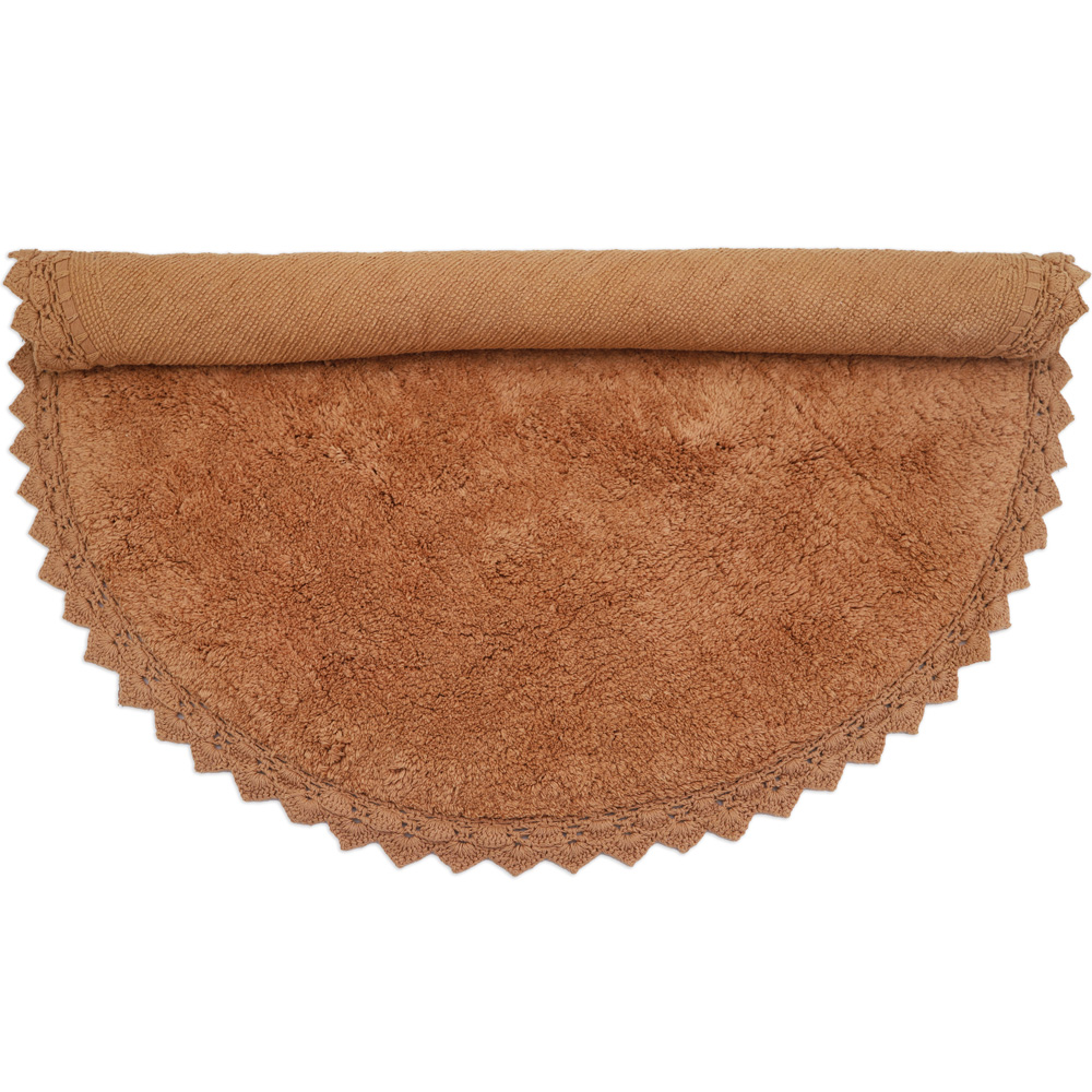 Tapis rond Perla Toffee (110 cm) (Nattiot) - Image 2