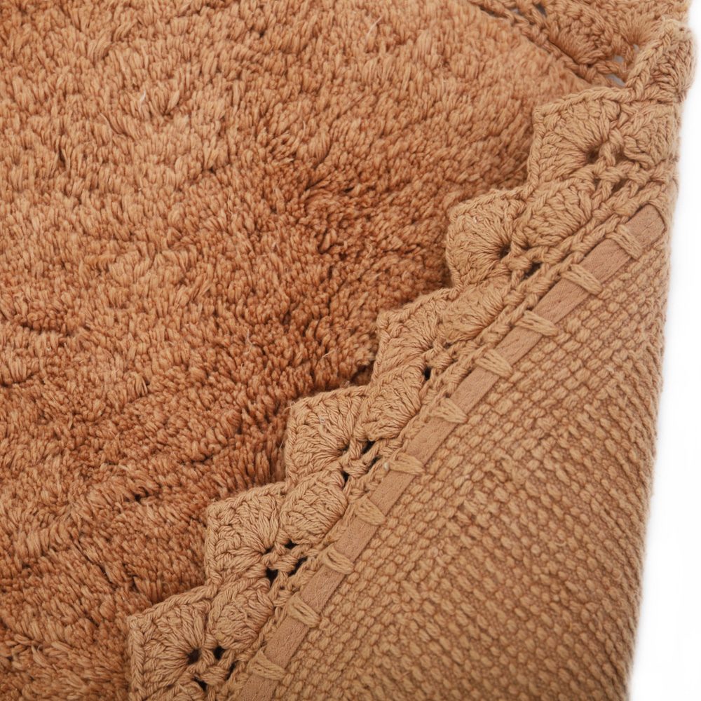 Tapis rond Perla Toffee (110 cm) (Nattiot) - Image 4
