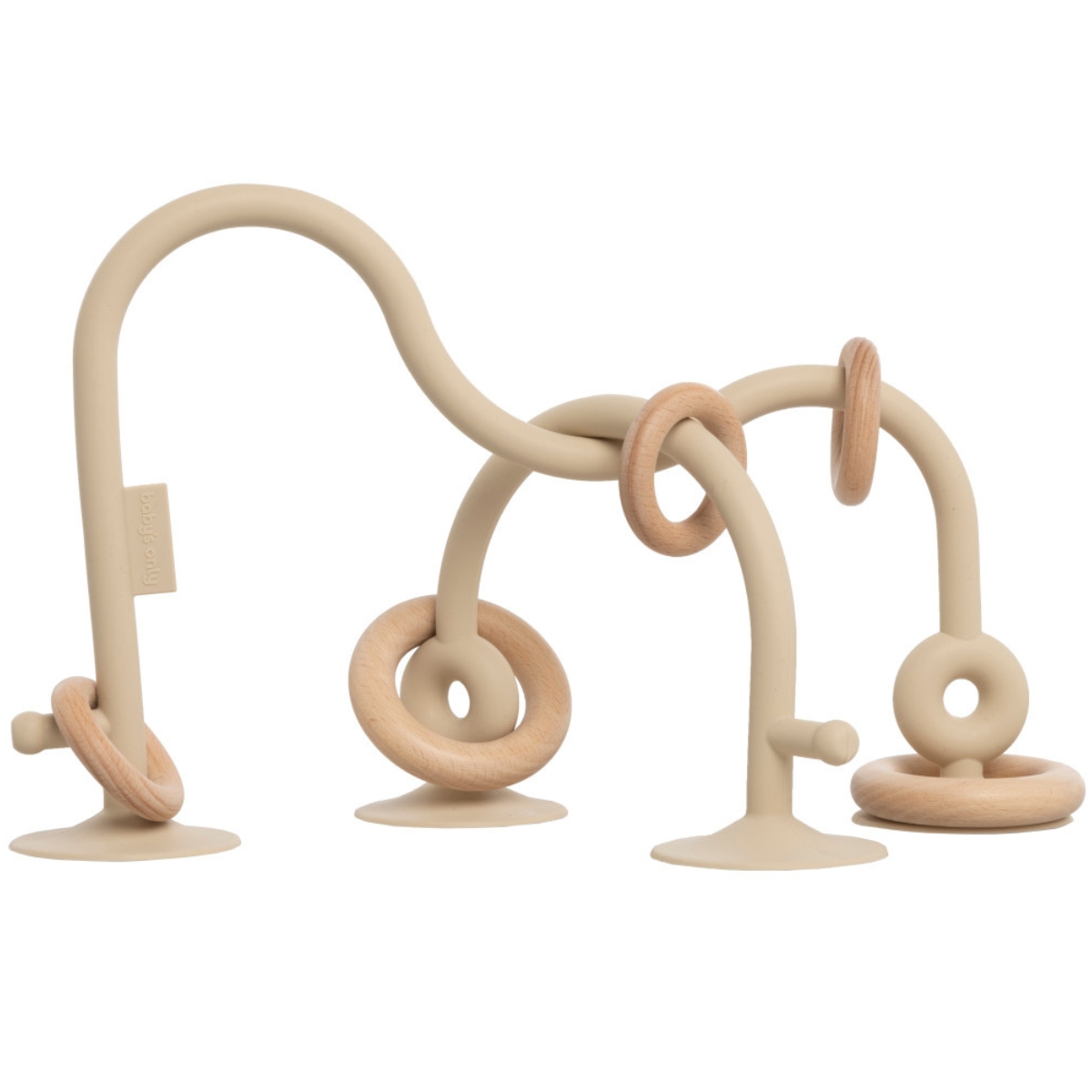 Labyrinthe à perles en silicone Warm linen (Baby's Only) - Image 1