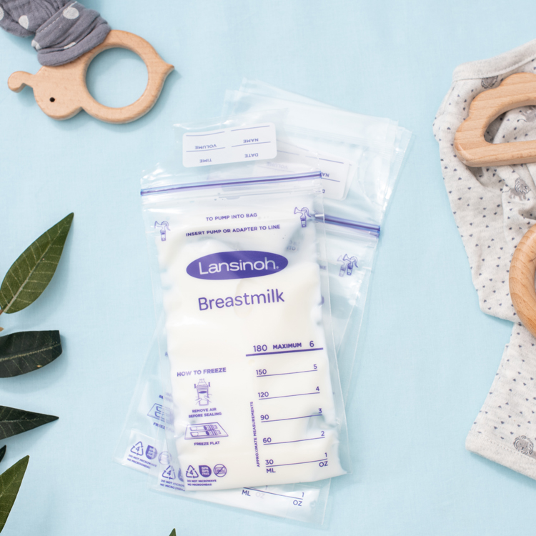 Lot de 50 sachets de conservation de lait maternel (Lansinoh) - Image 3