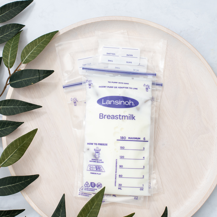Lot de 50 sachets de conservation de lait maternel (Lansinoh) - Image 4