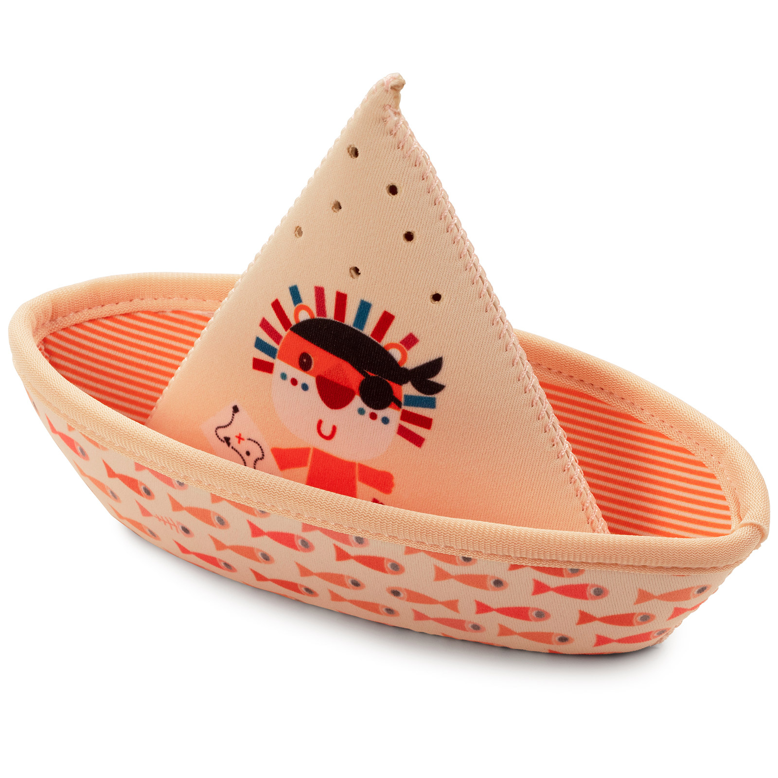 Lot de 3 jouets de bain bateau Jungle (Lilliputiens) - Image 4